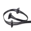 Cavi per computer Connettori 5 pin da 1 a 3 SATA 15 pin cavo di alimentazione femmina moltiplicatore di porta per Cooler Master Silent Pro M2 1500 W 1000 W 85