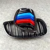 Car Styling Griglia a rene anteriore M Colore Griglia a 2 stecche per BMW F10 F20 F30 F34 E60 E90 E92 G01 G02 G30 G32 X3 X4 X5 X6 Mesh Grill