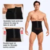 Intimo modellante per il corpo da uomo Shaper per la vita da uomo Mutandine contenitive per pancia alta BuLifter Boxer Breve cintura Modellante Cinturino Dimagrante ShapewearUomo