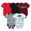 Unisex 5pcs Baby Girl Одежда хлопок боди рожденных мальчиков.