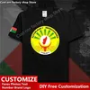 Madagascar Pays Drapeau T-shirt DIY Personnalisé Jersey Fans Nom Numéro Coton T-shirts Hommes Femmes Lâche Casual Sports T-shirt 220620