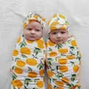 32 스타일 유아용 인쇄용 침낭 모자 아기 swaddling 신생아면 인쇄 담요 캡 2pcs/set M4174