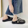 Sandals Summer Sandal Women Slippers Platform Rivets Punk Rock Leather Mules Creative Metal Fittings Casual Party Shoes Female Outdoor 220623