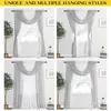 Curtain & Drapes European-style Sheer Curtains Valance For Living Room Bedroom Luxury Made Home Decoration 55'' 84'' 4 Panel