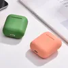 17 couleurs étui pour écouteurs pour AirPods 1/2 housse de casque en Silicone coque de protection pour casque à 360 degrés