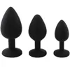 Plugs anal plugues de bujão de silicone rolha de sexo unissex 3 tamanho diferente brinquedos adultos para homens/mulheres Anal Prostate Massager Toys Y220427