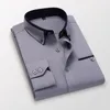 8xl 7xl Mens Summer Casual Cotton Longsleved Shirtsmale Slim Fit Spring Lapel Business Dress Shirt Topps Brand Clothing 220706