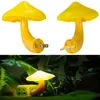 Party Decoration 1pc LED Night Light Mushroom Wall Socket Lamp Eu US Plug Warm Yellow Light-Control Sensor Bedroom Bedside Home Decorationsp