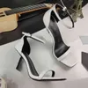 High Quality Designer Women Alphabet Heels Sandals Leather High Heel Sexy Red Shoes Various Colors Luxury Letter dad
