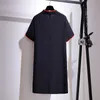 Plus Size Dresses 2022 Ladies Summer Chinese Style For Women Large Short Sleeve Loose Print Mini Dress 3XL 4XL 5XL 6XL 7XL