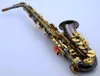 Eb saxofone Alto Black Nickel Silver Alloy Alto Sax Brass Instrumento musical