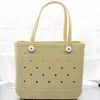 2022 38/32/13cm snoepkleur Multicolor Luxury Bucket Beach Tote Tas Silicone Eva Pineapple Tas Bag klein formaat