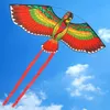 110 cm Flat Eagle Kite Dzieci latające ptaki latawce Windsock Outdoor Toys Garden Flot Toys for Kids Prezent 220602