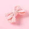 Accessoires cheveux 1 pièces mignon enfants Clip pour bébé filles doux ruban arc épingles à cheveux couverture complète bonbons couleur Clips cadeaux accessoires cheveux