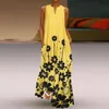 Long Maxi Dress Women's Floral Causal Loose Summer Plus Size Beach 220613