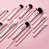 Jessup Makeup Brushes مجموعة Pearl White Silver Beauty Foundation Powder Eyeshadow Make Up Brushes عالية الجودة 6pcs 25pcs 220722