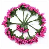 Decorative Flowers Wreaths Festive Party Supplies Home Garden 10Pcs Foam Pompon Wedding Christmas Crafts Decoration Accessories Artificial