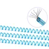 Keychains 1.2 m max stretch plastfjäder elastisk rep anti-förlorad telefon nyckelring säker lås tackla bärbara fiske lanyards för klättring em