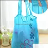 Artes y artesanías Regalos de artes Hogar Jardín Lindo Stberry Shop Bolsa Tote plegable Eco Reutilizable Almacenamiento Apto para comestibles Entrega de entrega 2021 Ou5Ak