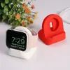 Silicone Charger Stand Holders for Apple Watch Ultra 49mm 8 7 6 5 4 3 2 1 SE iwatch 41mm 45mm 40mm Station Dock Charging Desktop Holder Accessories