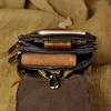 Marsupi Design Mens Leather Small Travel Phone Pouch Cintura con gancio Marsupio Borsa High Fashion Custodia maschile 6185-dcWaist BagsWaist