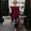 Women Solid Long Sleeve Irregular s Loose Pullover ops Casual Asymmetrial Hem Shirt For Lady Female Tshirt 220720