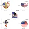 10 stilar amerikanska flaggbroscher för män kvinnor reser souvenir present brod pin väska charm liten presentkläder dekoration smycken tillbehör