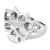 Silver Boxing Glove Skull Ring Classic en acier inoxydable bijoux moteur de moteur de moteur Men des femmes SWR0417326N