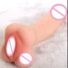 18 мужчин и женских сексуальных игрушек для силиконового реалистичного дилдо пенис удлинителей рукав настоящая киска влагалище подделка гей -игрушка для магазина