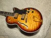 La plus nouvelle guitare de jazz classique creuse de haute qualité Honey Burst fabriquée en Chine