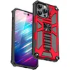 iPhone 14 Pro Max Maxhybrid Armor Invisible Kickstand Magnetic Shopproof Back Cover D1 용 휴대폰 케이스