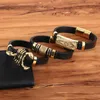 Bracelets de charme bracelet en cuir véritable crochet facile / géométrique / scorpion bijoux de luxe pour anniversaire Blessing Giftcharm Charmcha