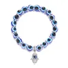 Boze oog ketting voor vrouwen sleutelhanger Turkse boze blauwe oog kralen armband handgemaakte glazen bedels armbanden Griekse mati hamsa nazar mannen boze oog sieraden