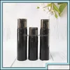 Packing Bottles Office School Business Industrial Black Plastic Foam Pump 100Ml 120Ml 150Ml 200Ml Bpa With Transparent-Black Er For Drop D