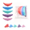 5pairs Eyelash Curlers Silicone Pad Colorful Recycling Lashes Rod Shield Lifting 3D Eyelashes Perm Tools