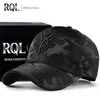 Czapki baseballowe dla mężczyzn wojskowych słońce kapelusze marki sporty czarny odkryty haft kamuflaż totem hip hop ciężarówka tata kapelusz 220318