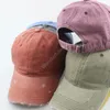 Baseball Cap Ponytail Washed Denim Hole Hats Harajuku Retro Caps Vintage Casual Outdoor Hat Solid Travel Sun Visor Cotton Adjustable 200pcs DAW450