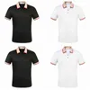 21SS Erkek Gömlek Arı Polo Gömlek Moda Yaz Gezisi Kısa Kollu Tshirt Yüksek Kaliteli İş Kaykay Sıradan Üstler Tee Boyutu: M-3XL