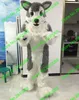 Traje de muñeca de mascota Perro gris simulado de alta calidad Disfraces de mascota puesta en escena Accesorios de película Ropa de dibujos animados por encargo Tamaño adulto 128