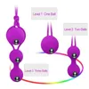 Toy Massager Safe Silicone Vibrators Women y Toy Cone Ben Wa Balls Vagina Rotate Exercise Sex Toys for Womams