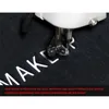 100% Cotton Black bath Hand Free Design Customized Embroidery Makeup Nail Salon Steaming Massage APS Bath Towel 220616