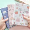 Notepads 1PCS Creative Stationery A6 Pocket Notebook Glue Set Hand Account Note Book Handbook Diary Notepad Children Gifts Office Schoo