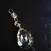 Candelabro de cristal 10 unids/lote 50mm ojo de dragón colgante transparente accesorios de cristal cortina colgante candelabro
