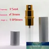 10ピース/ロットクラシックシルバー15mlアルミニウム補充可能なポータブル香水ボトルとアトマイザー