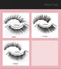 Återanvändbar handgjorda 3D-magnetik Ögonfransar Tjocka Naturliga No Lim Behövda Magneter Fake Lashes Extensions Lätt att bära Makeup Tillbehör för ögon DHL