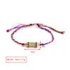 Link Chain Wish Card Copper Bead Bracelet For Women Girls Fashion Pattern Charm Boho sieraden Verstelbaar gevlochten touw handgemaakt 2022Link Lars2