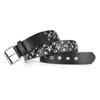 Belts Punk Rivet Rock With Pin Buckle Star Beads Pu Leather Belt For Women Men Studded Dress Jeans Ceinture FemmeBelts