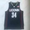 Xflsp NCAA Uconn Huskies 34 Ray Allen texas tech 23 Jarrett Culver 3 Carsen Edwards College 100% Stiched High School maillots pour hommes Taille S-XXL