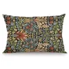 Kuddefodral Xunyu Rectangle Cushion Cover Vintage Flowers Pattern Printed Pillow Case JX006 220623