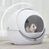 Toiletage de chat Auto-nettoyage des chats de sable à litière intelligente Boîte à litière fermée Toilet Rotary Training Détachable PETS PETS DE LIEU ACCES4486468